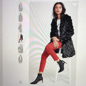 NWT BB Dakota Its All Happening Fur Coat